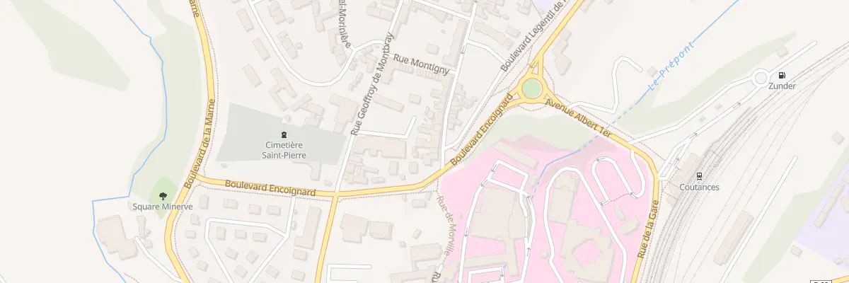 Plan du 72 Rue Saint-pierre à Coutances