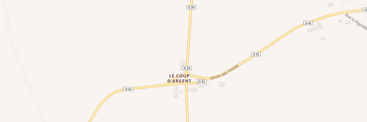 Plan du 2 Carrefour du Coup d’Argent à Urville