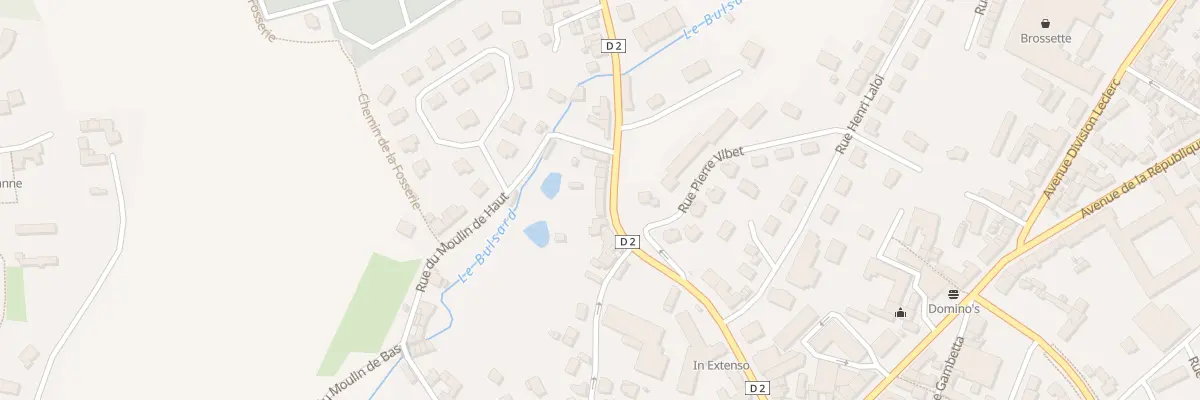 Plan du 21 Rue de l’Ecluse Chette à Coutances