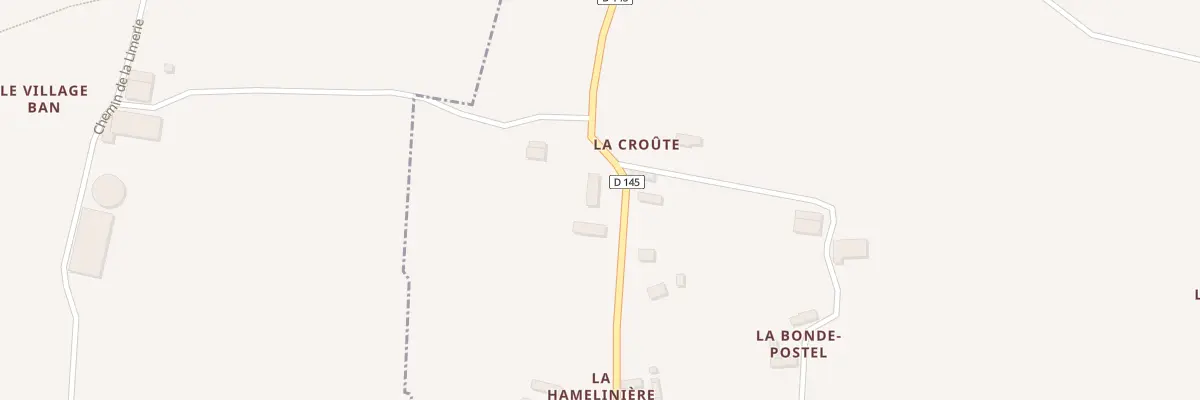 Plan du 10B Rte du Tourne Bride à Saint-Sauveur-la-Pommeraye
