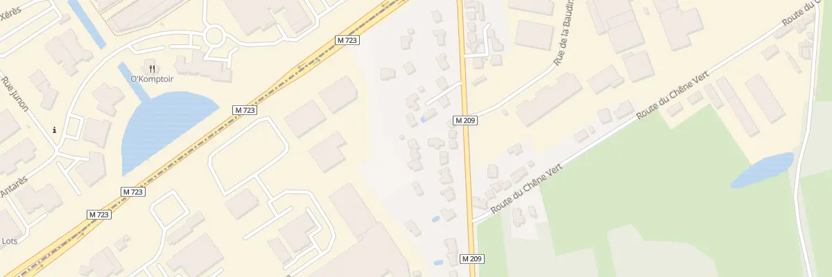 Plan du 1333 Rue des Buissons à Thouaré-sur-Loire