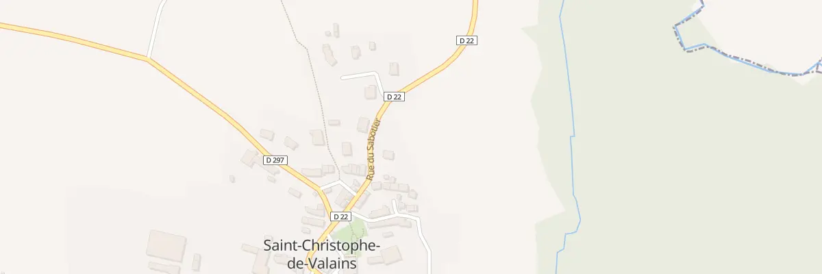 Plan du 8 Rue du Sabotier à Saint-Christophe-de-Valains