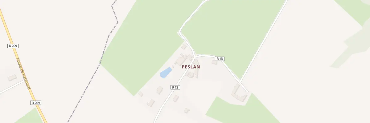 Plan du 7 Che de Peslan à Carquefou