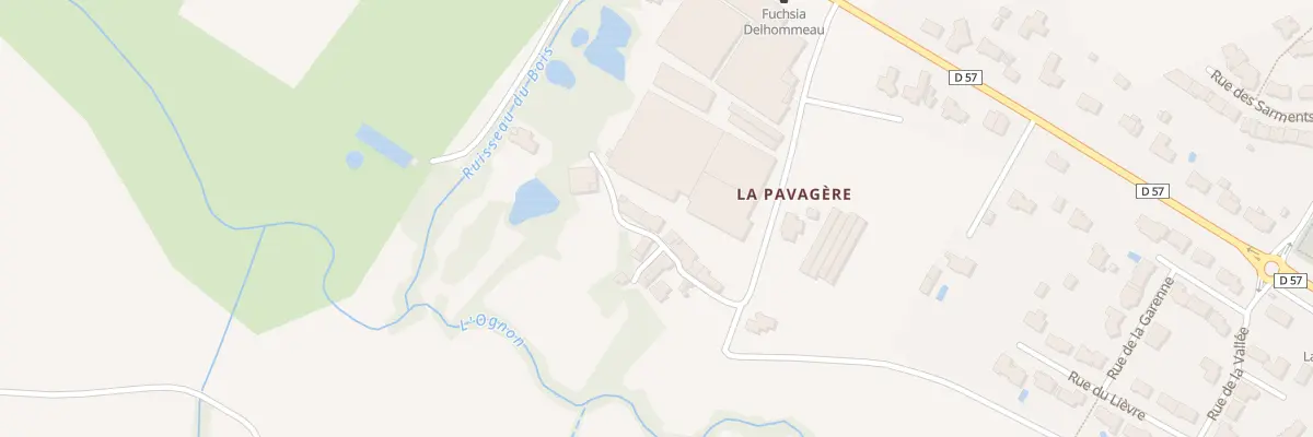Plan du 8 La Pavagere à La Planche