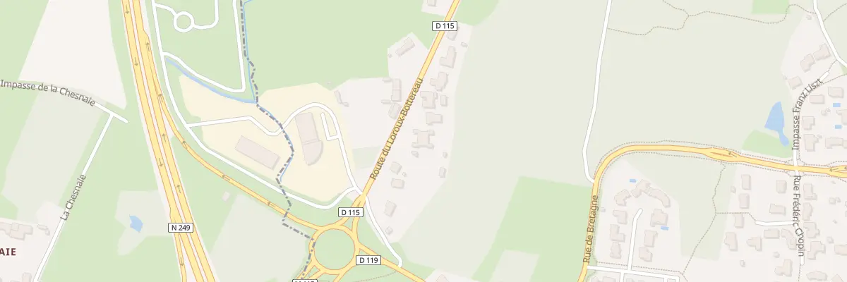 Plan du 8 Rte du Loroux Bottereau à Haute-Goulaine