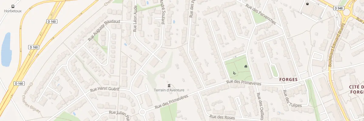 Plan du 116 Rue des Pervenches à La Roche-sur-Yon