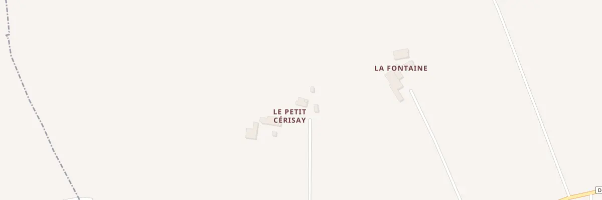Plan du 5229 Le Petit Cerisay à Domagné