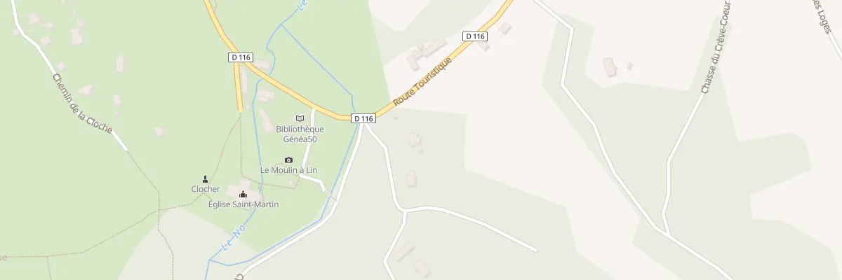 Plan du 7 Vlg La Vallee des Moulins à Fermanville