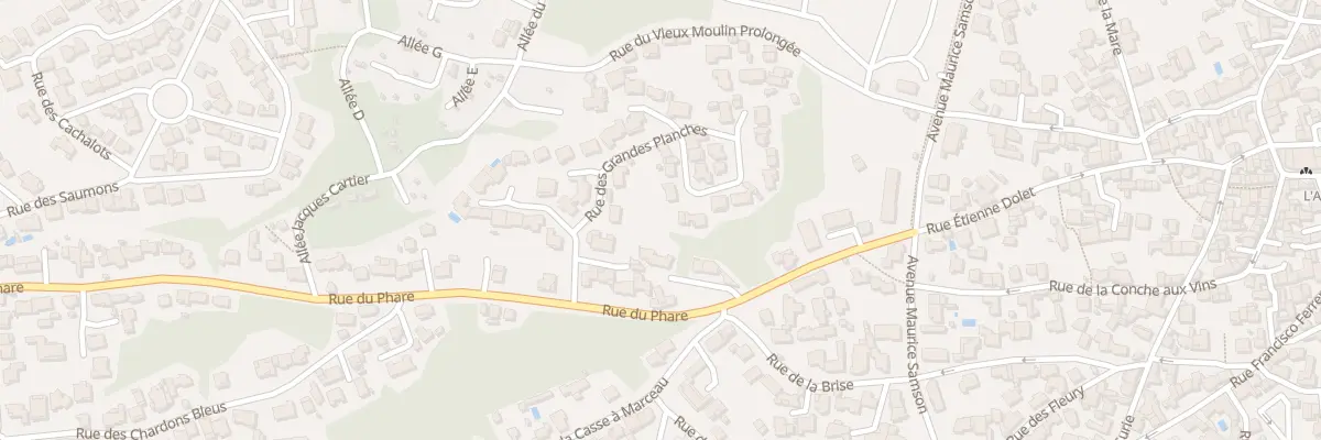 Plan du 30 Rue des grandes planches à La Tranche-sur-Mer
