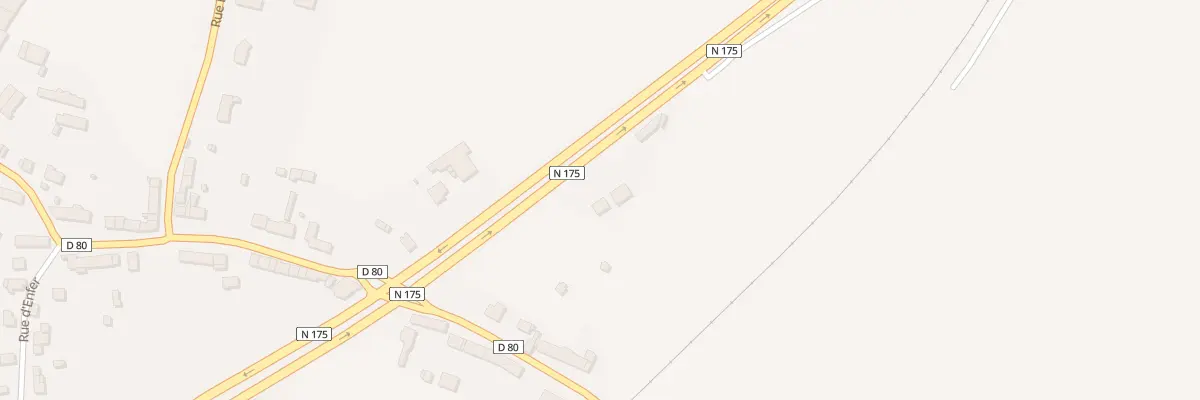 Plan du 13 Rte Nationale à Tanis
