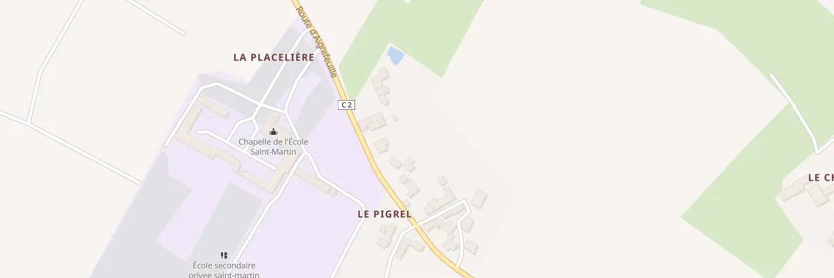 Plan du 6098 Le Pigrel à Château-Thébaud
