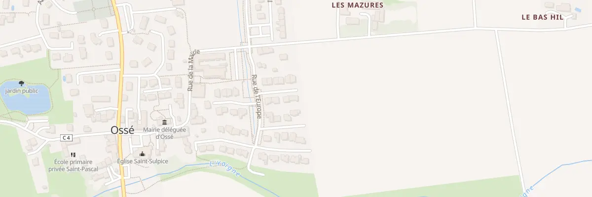 Plan du 113 Rue Charles de Gaulle à Châteaugiron