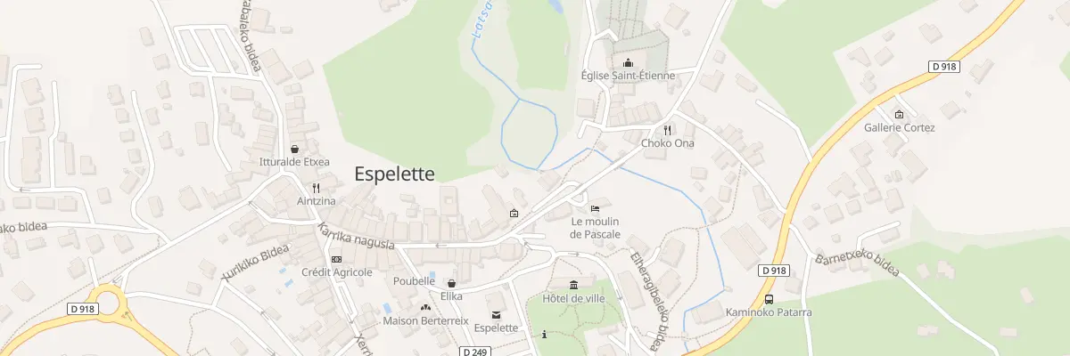 Plan du 60 Rue Zubiburu Ko Karrika à Espelette