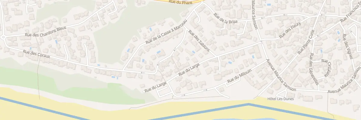 Plan du 19 Rue du large à La Tranche-sur-Mer