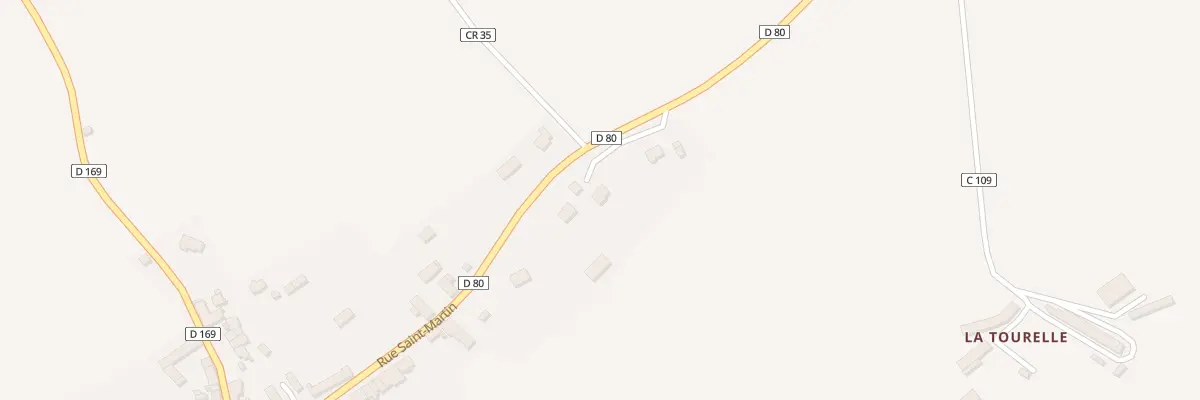 Plan du 26 Rue St Martin à Sacey