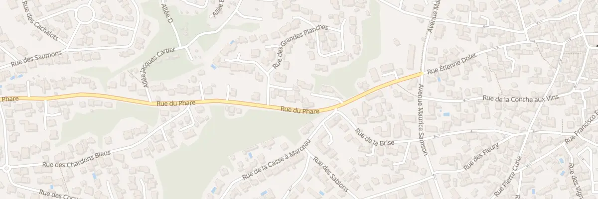 Plan du 16 Rue du phare à La Tranche-sur-Mer