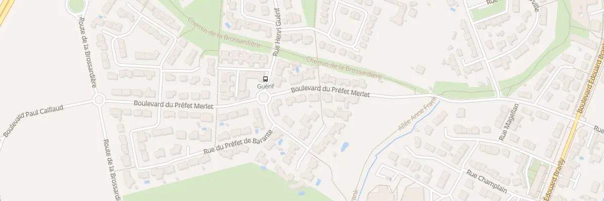 Plan du 43 Bd du Préfet Merlet à La Roche-sur-Yon