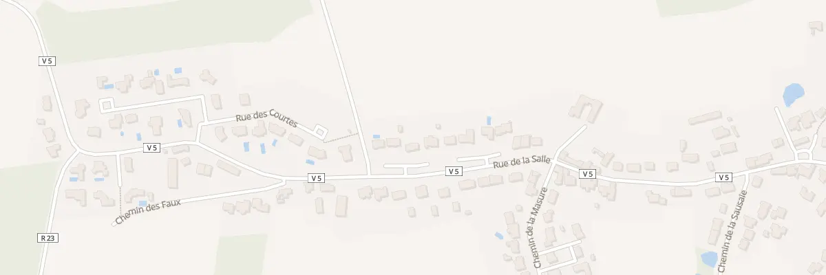 Plan du 33 Rue de la Salle à Carquefou
