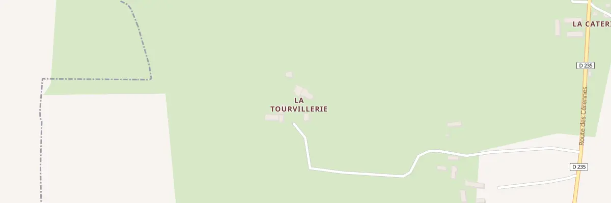 Plan du 6 Che de la Tourvillerie à Saussey
