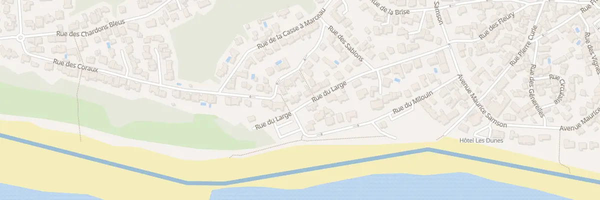 Plan du 21B Rue du large à La Tranche-sur-Mer