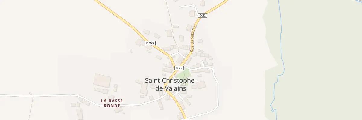 Plan du 1 Rue du Forgeron à Saint-Christophe-de-Valains