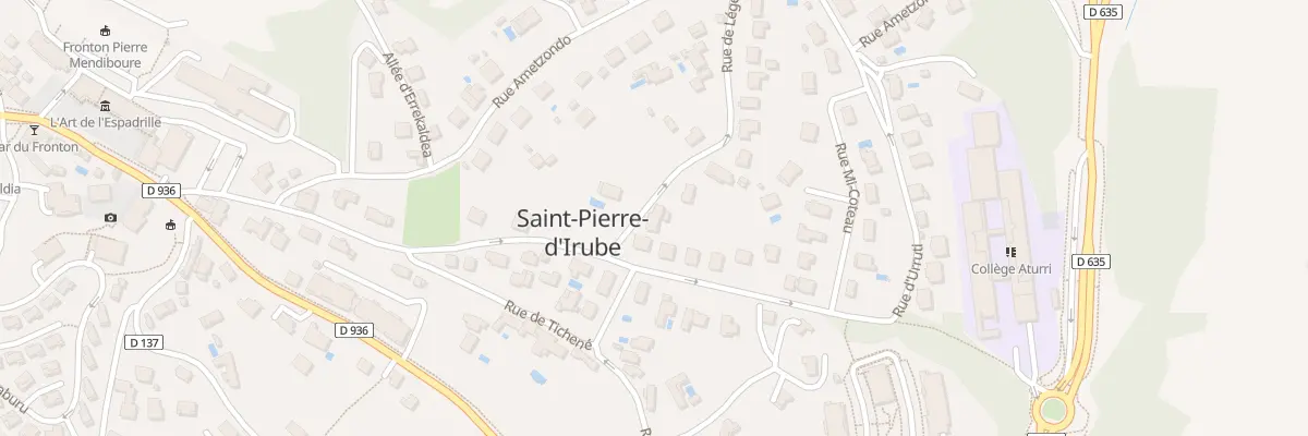 Plan du 2 Rue Leger à Saint-Pierre-d’Irube