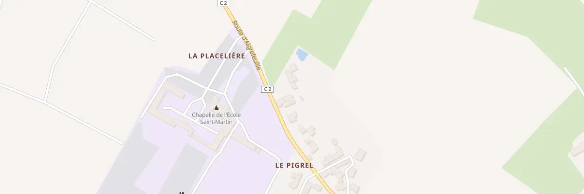 Plan du 5167 La Petite Placeliere à Château-Thébaud