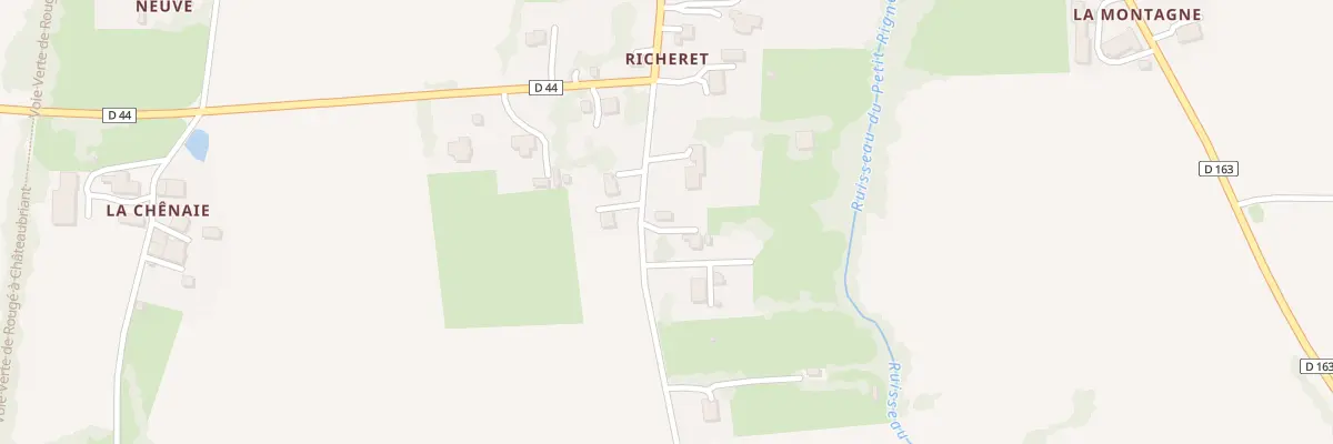 Plan du 31 Richeret à Rougé