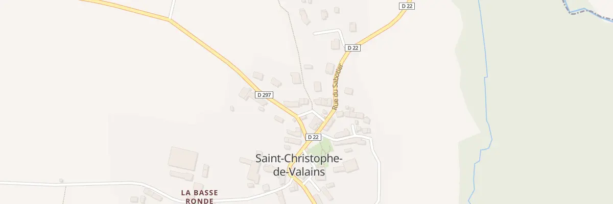 Plan du 5037 Le Bourg à Saint-Christophe-de-Valains