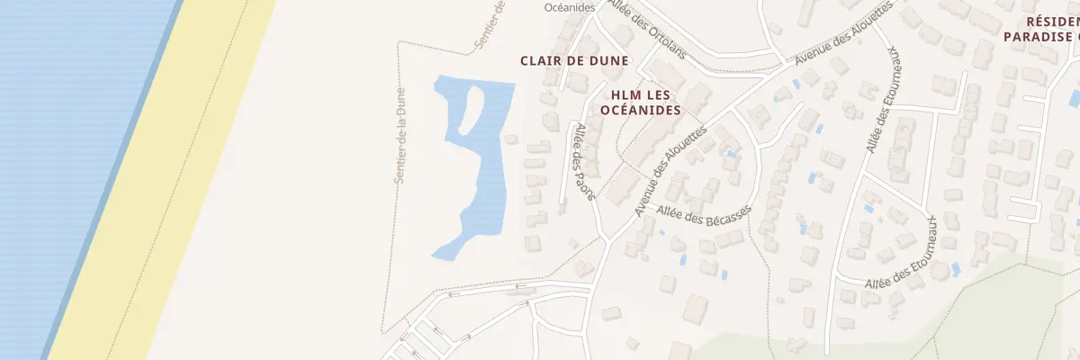 Plan du 27 All des Paons à Capbreton