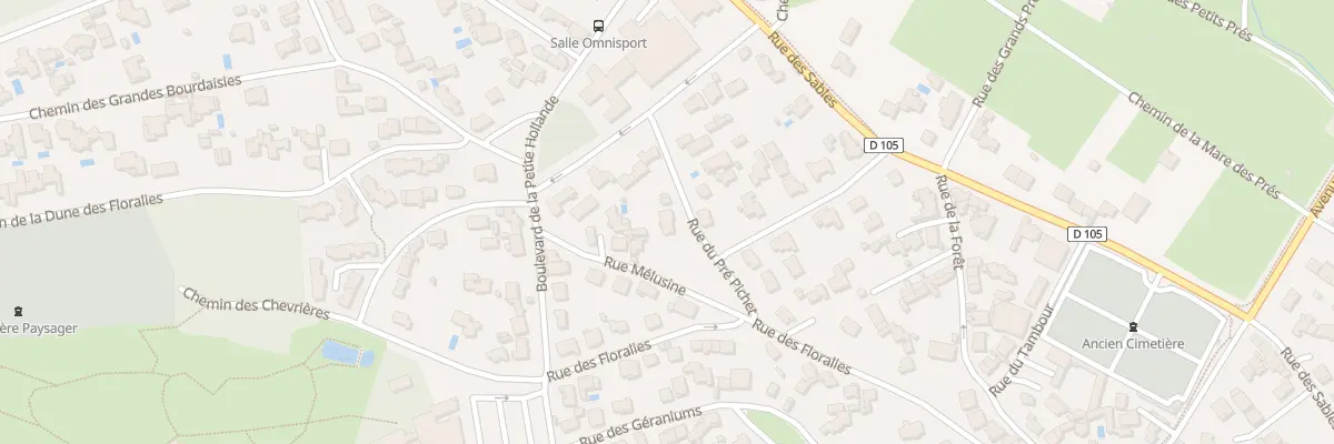 Plan du 5 Rue du Pré Pichet à La Tranche-sur-Mer