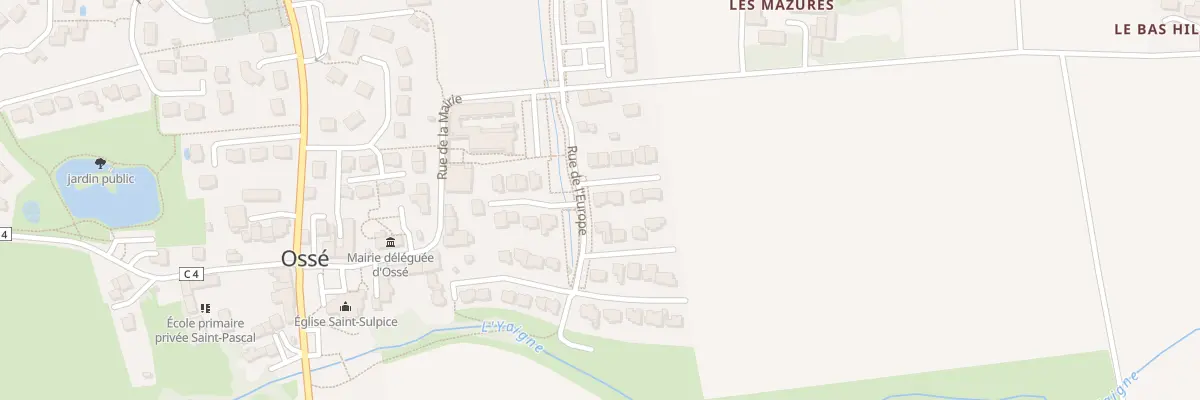 Plan du 102 Rue Charles de Gaulle à Châteaugiron