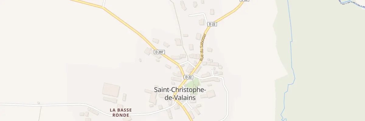 Plan du 8 Rue du Forgeron à Saint-Christophe-de-Valains