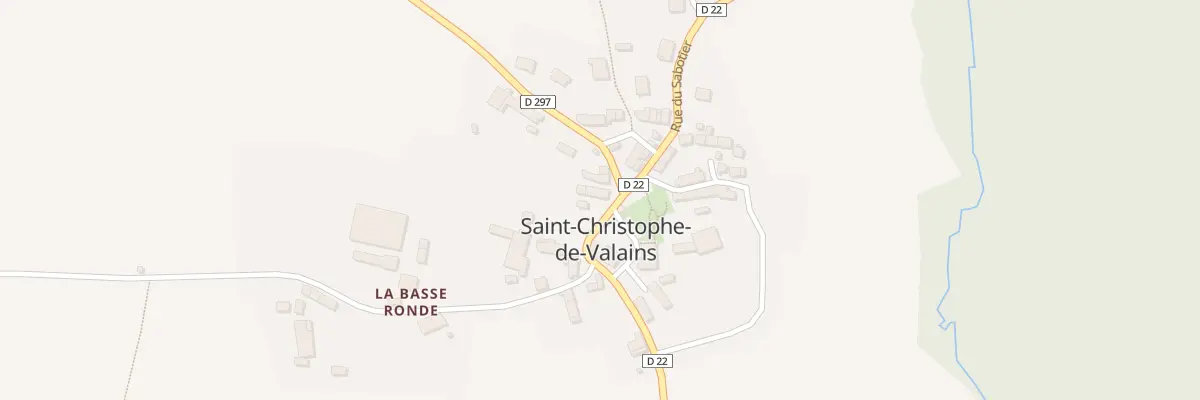 Plan du 1 Pl du Tailleur à Saint-Christophe-de-Valains