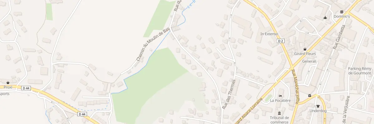 Plan du 23 Rue du Château Pisquiny à Coutances
