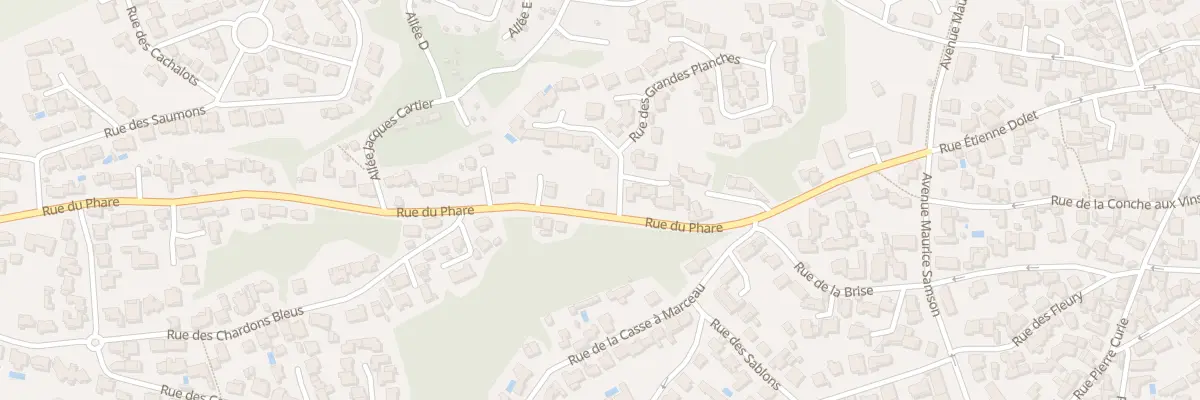 Plan du 20 Rue du phare à La Tranche-sur-Mer