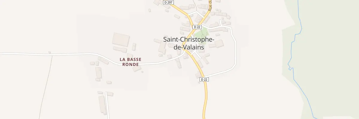 Plan du 5204 Le Bourg à Saint-Christophe-de-Valains