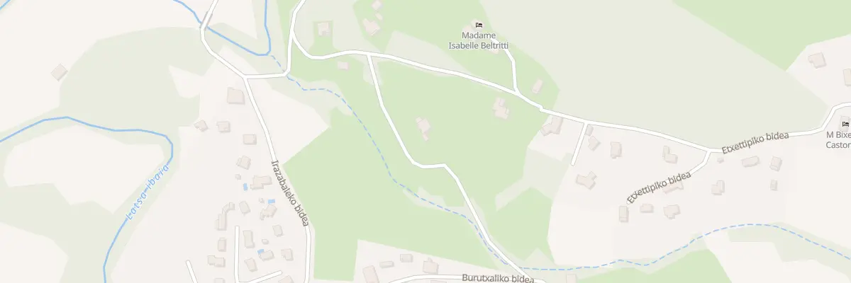 Plan du 190 Kanpainako bidea à Espelette