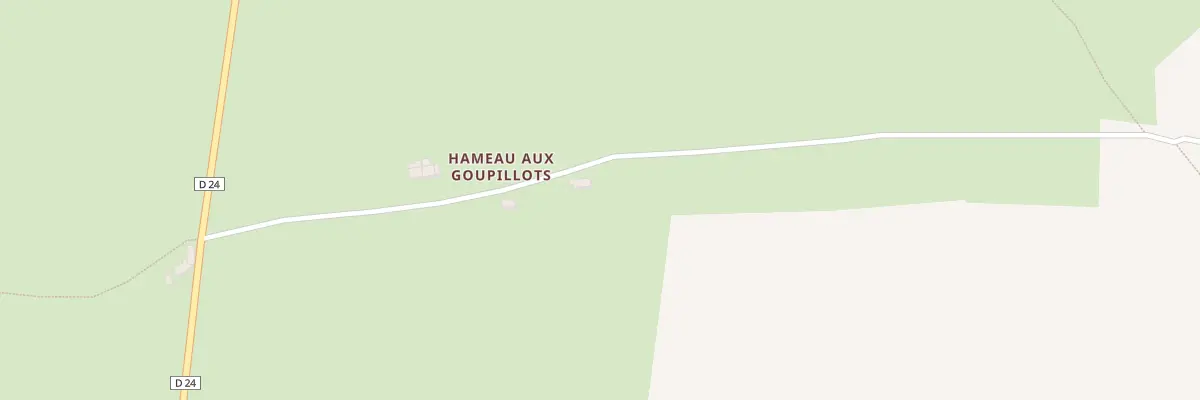 Plan du 1 Rue les Goupillots à Orglandes