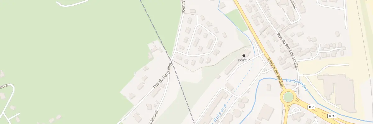 Plan du 4 Rue du Mesnil Saint-jean à Coutances