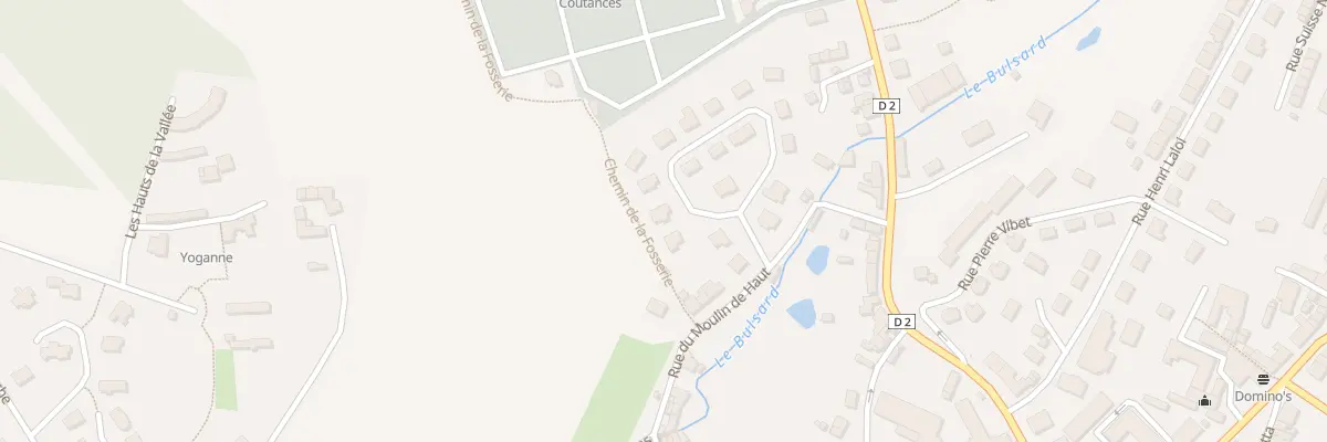 Plan du 12 Lot de l’Ecluse Chette à Coutances