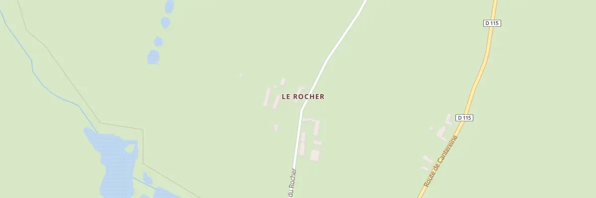 Plan du 17 Chem du Rocher à Tamerville