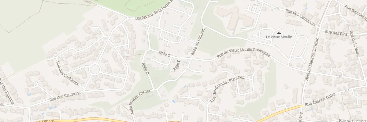 Plan du 57 Rue du vieux moulin à La Tranche-sur-Mer
