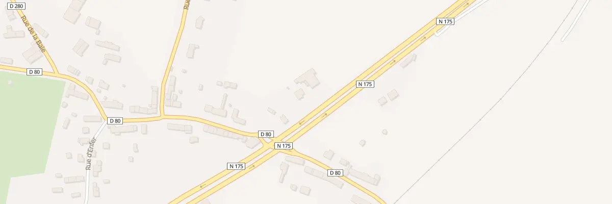 Plan du 10 Rte Nationale à Tanis