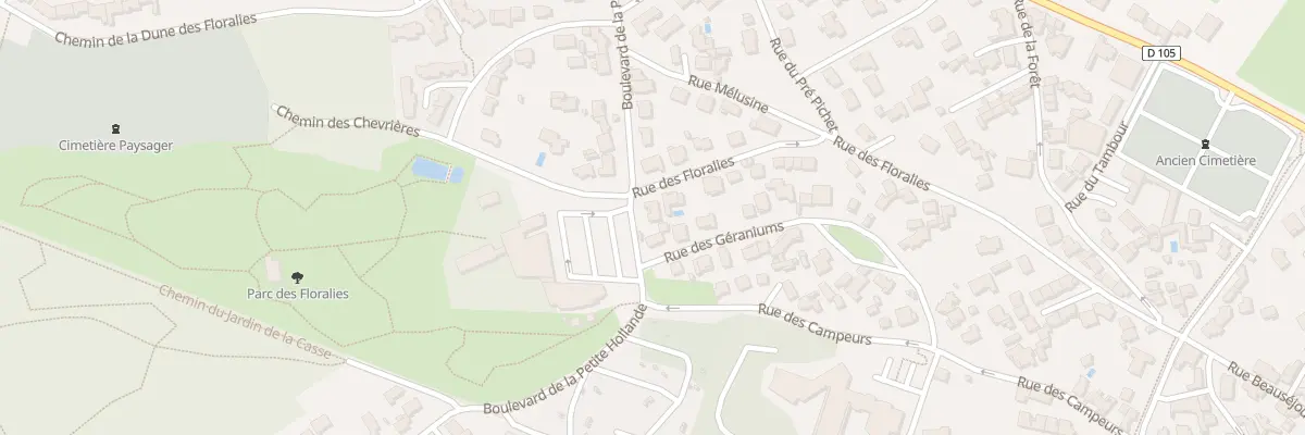 Plan du 49 Rue des floralies à La Tranche-sur-Mer