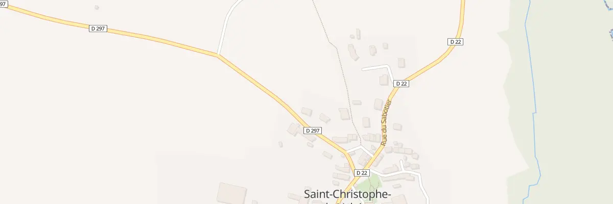 Plan du 5210 Le Bourg à Saint-Christophe-de-Valains