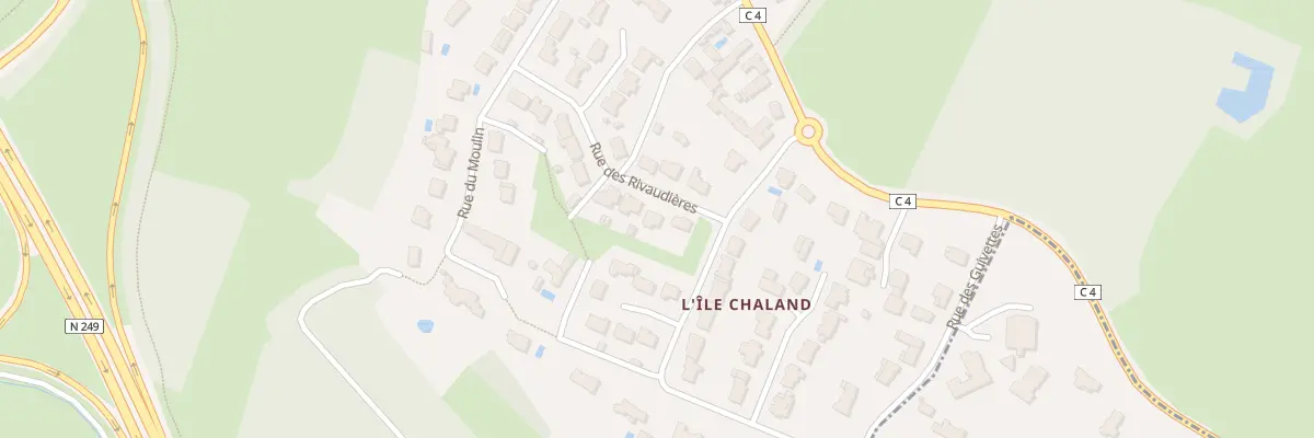 Plan du 3 Rue des Rivaudières à Basse-Goulaine