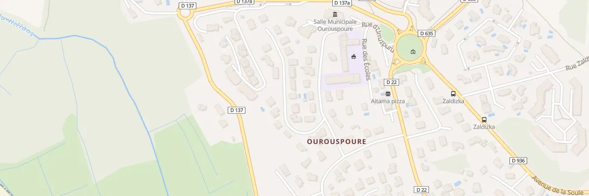Plan du 28 Rue Urruzpuru à Saint-Pierre-d’Irube