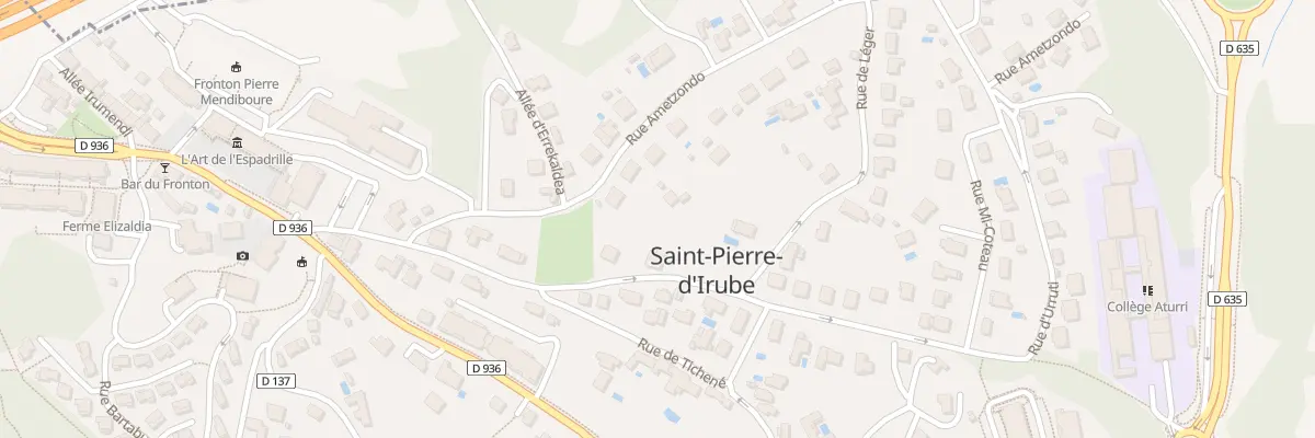 Plan du 7 Rue Urruti à Saint-Pierre-d’Irube