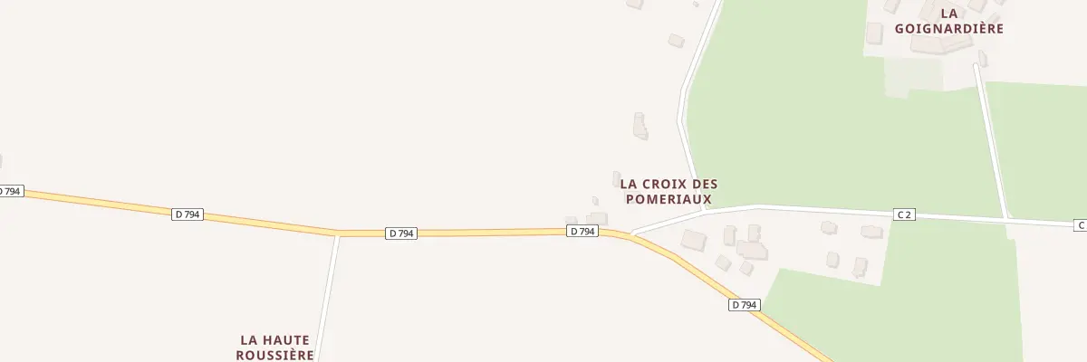 Plan du 5229 La Croix des Pommeriaux à Mézières-sur-Couesnon